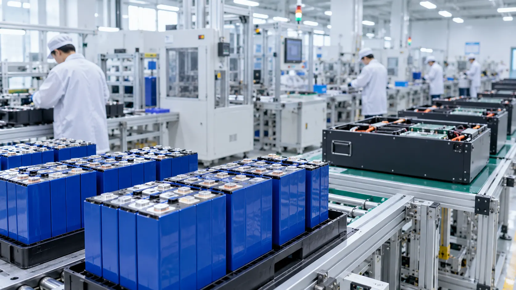 Fábrica de baterías LiFePO4 para sistemas de almacenamiento de energía