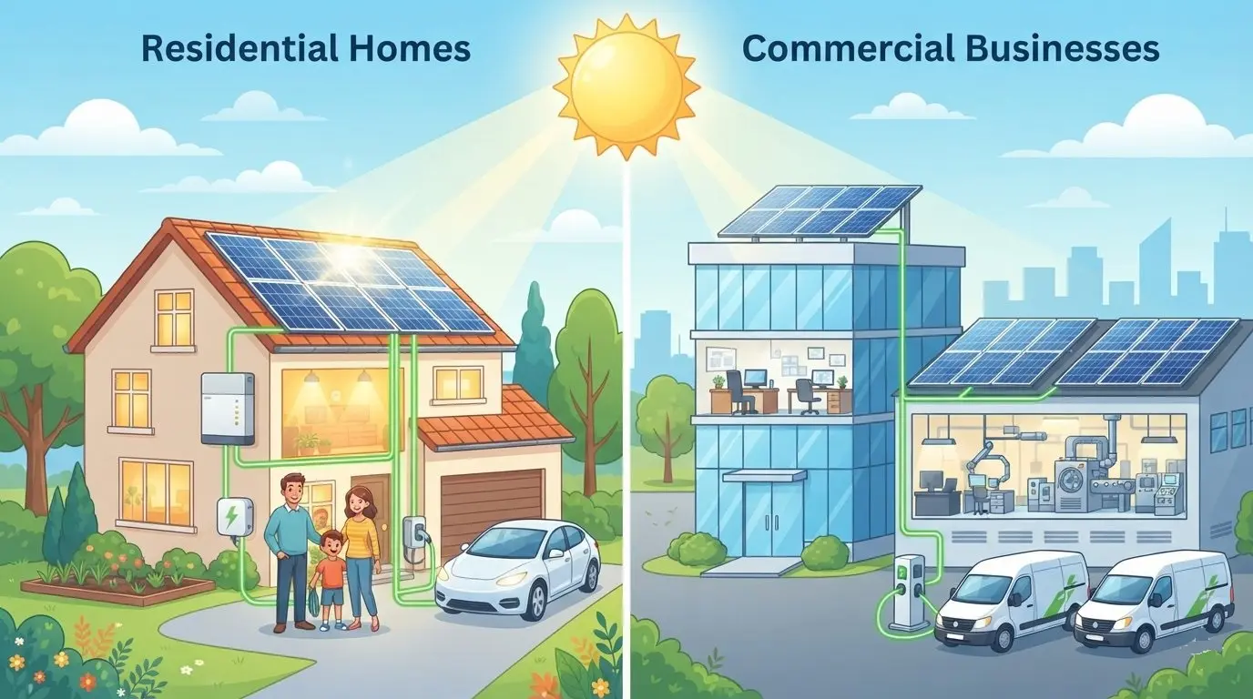 Benefits of Solar Power for Homes and Businesses